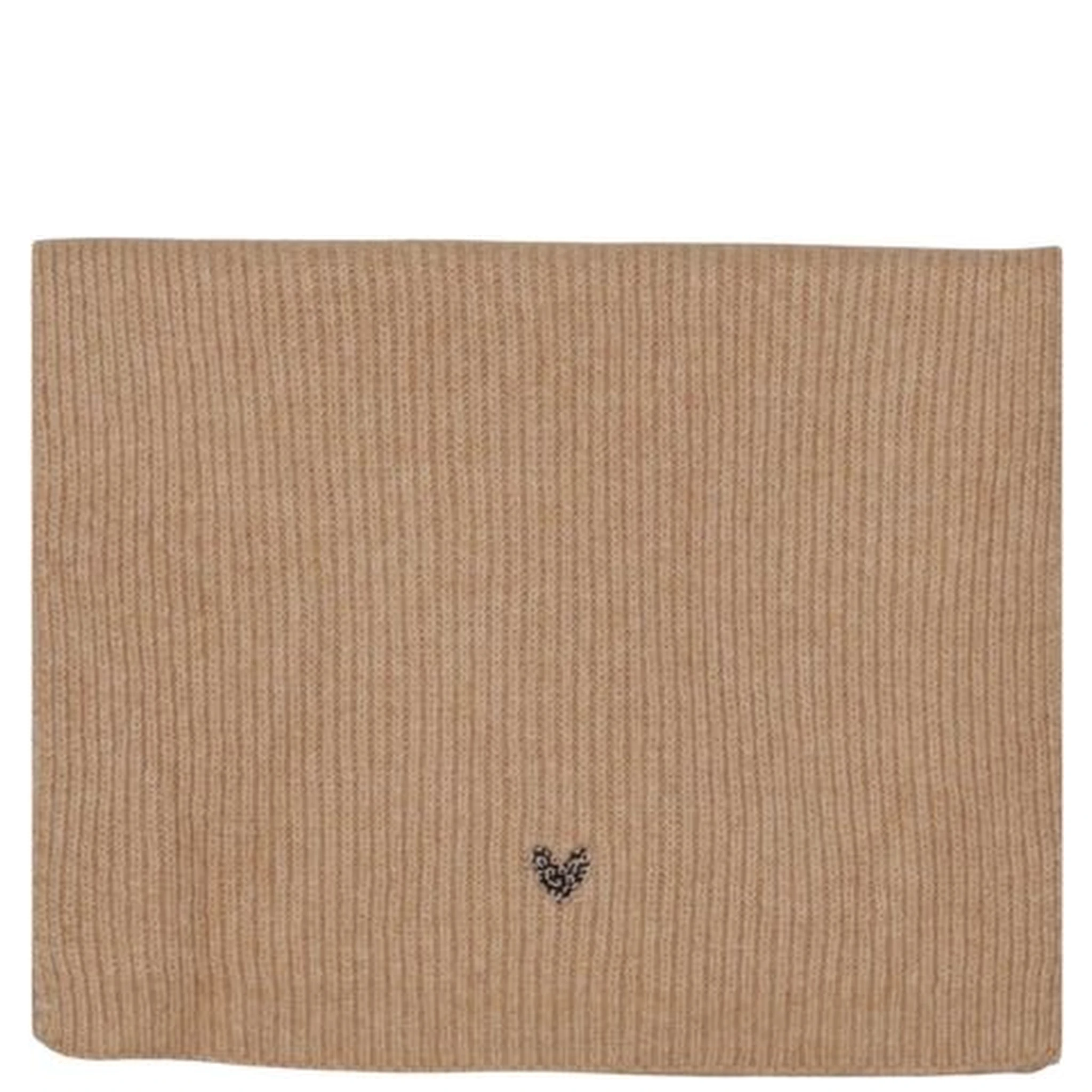 Beige Recycled Polyester Scarf