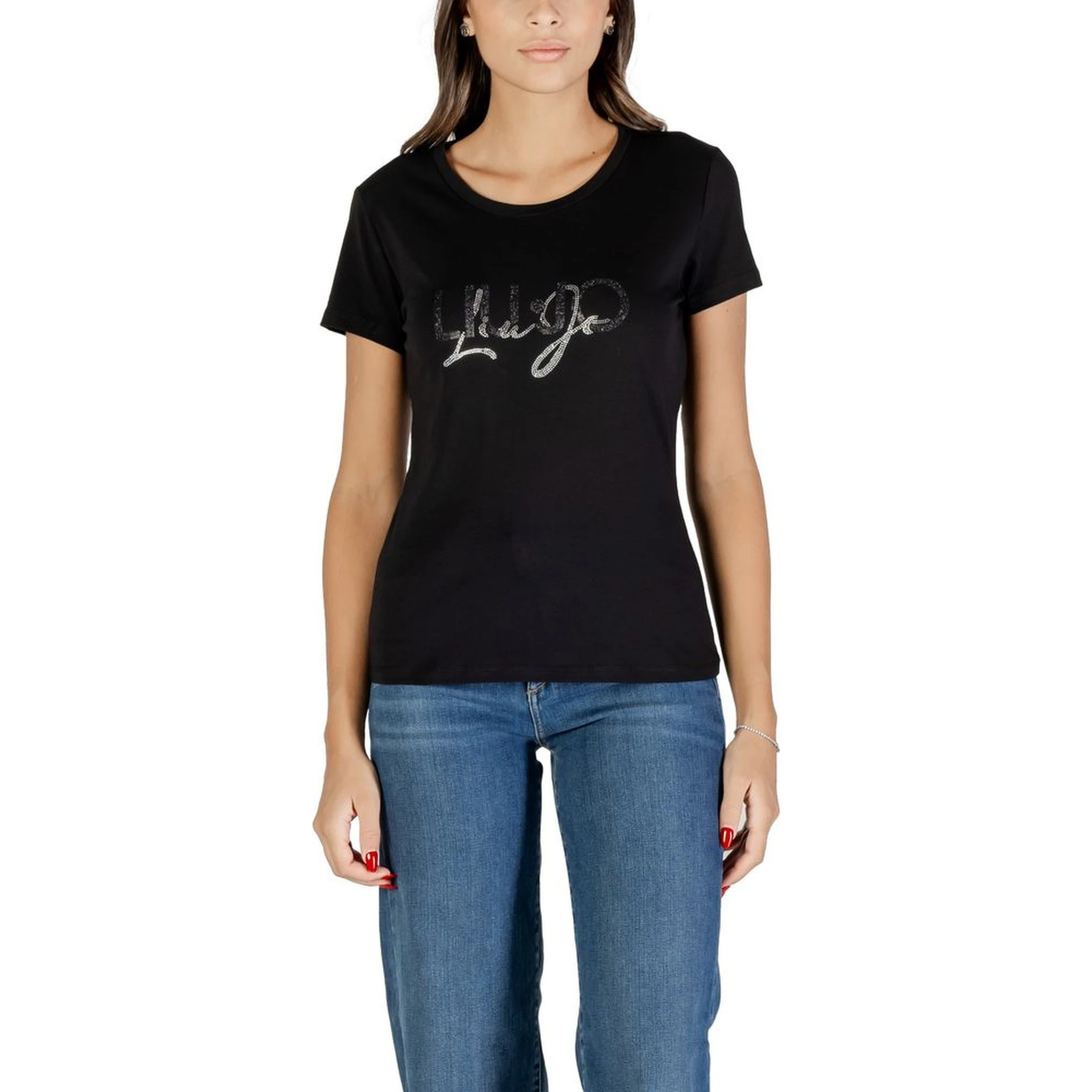 Black Cotton T-Shirt