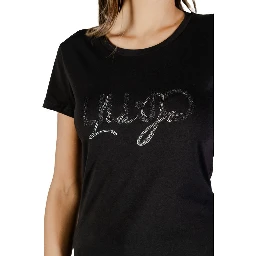 Black Cotton T-Shirt