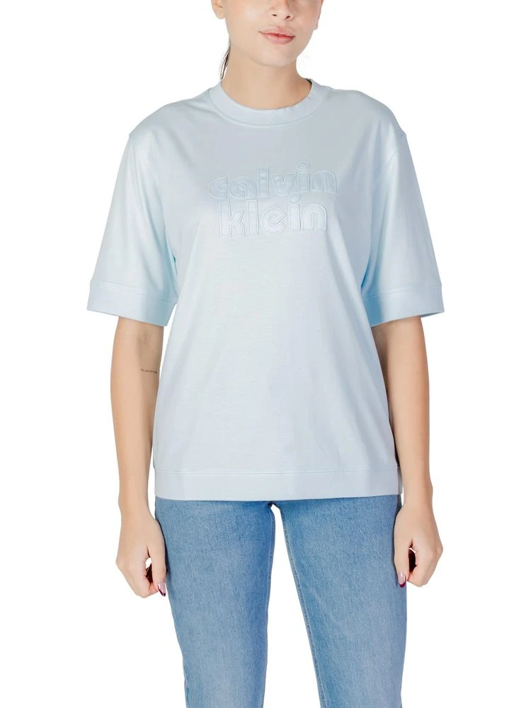 Blue Cotton T-Shirt