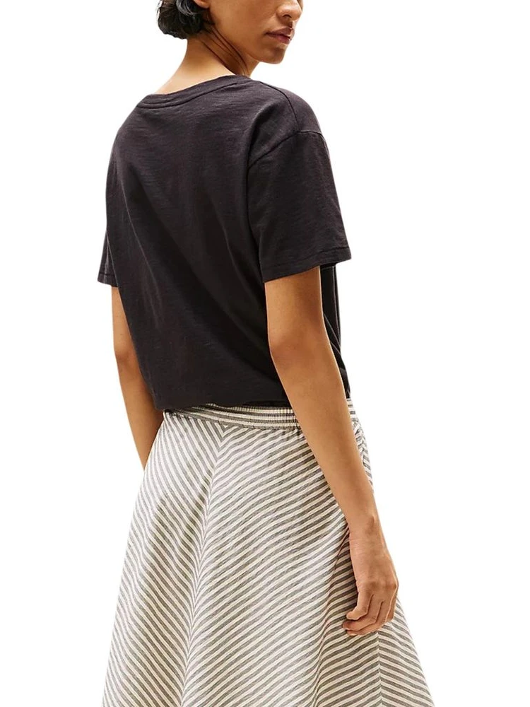 Black Organic Cotton T-Shirt alternative
