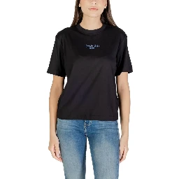 Black Cotton T-Shirt