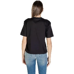 Black Cotton T-Shirt