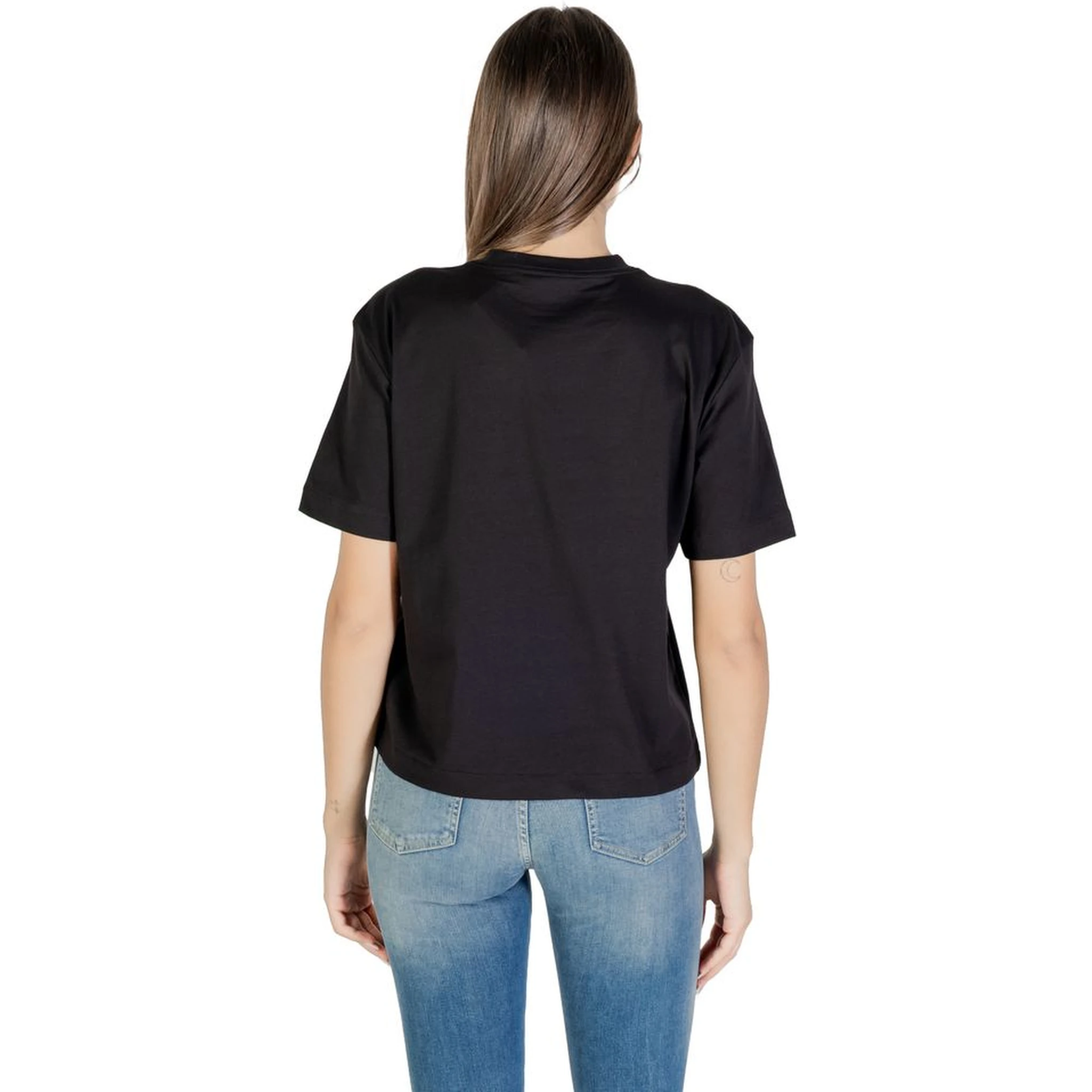 Black Cotton T-Shirt