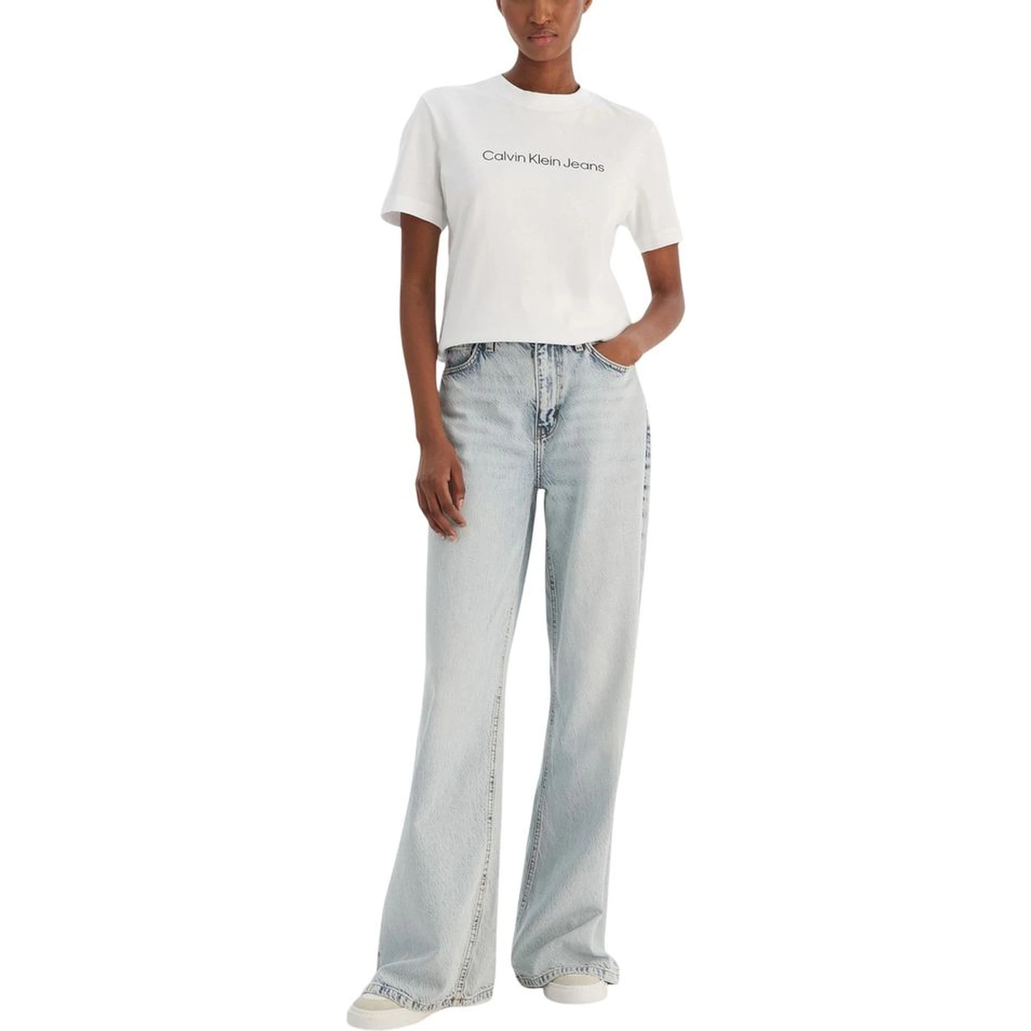White Cotton T-Shirt