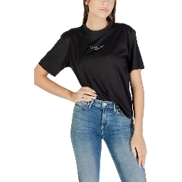 Black Cotton T-Shirt