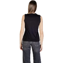 Black Cotton T-Shirt