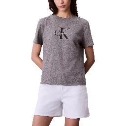 Gray Cotton T-Shirt