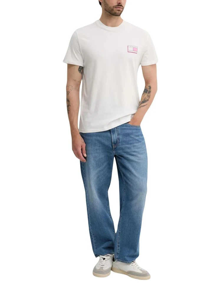 Cream Recycled Cotton T-Shirt alternative