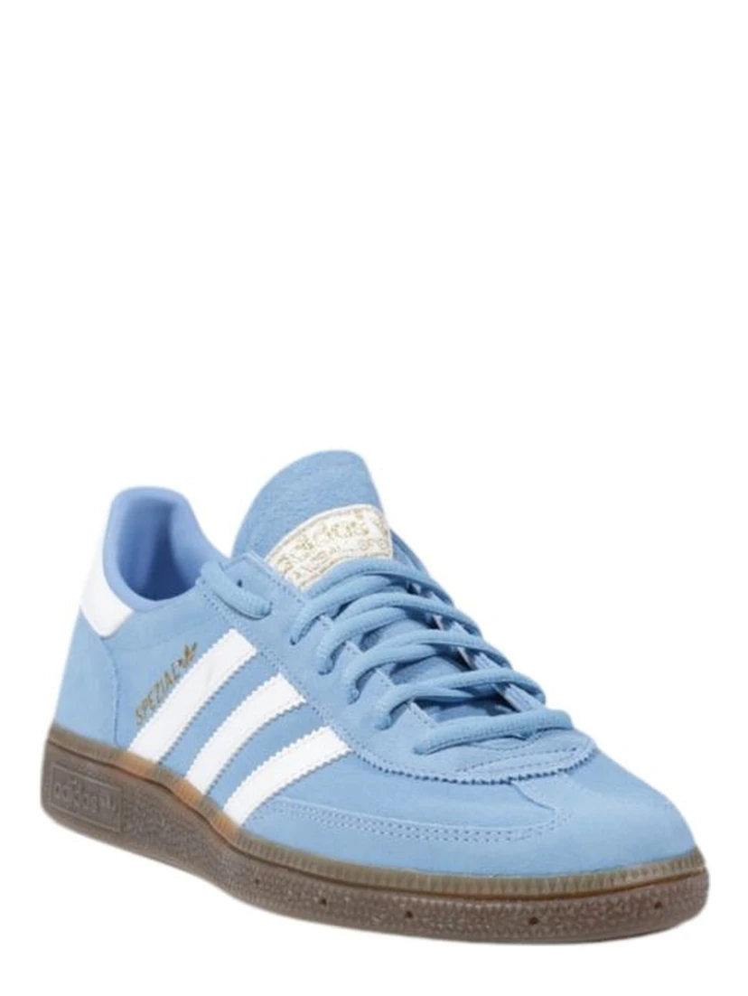 Blue Nubuc Leather Sneakers