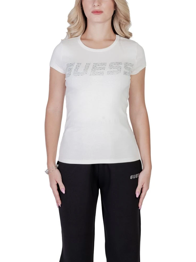 Cream Cotton T-Shirt
