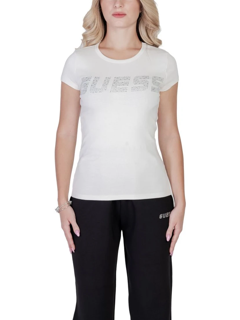 Cream Cotton T-Shirt
