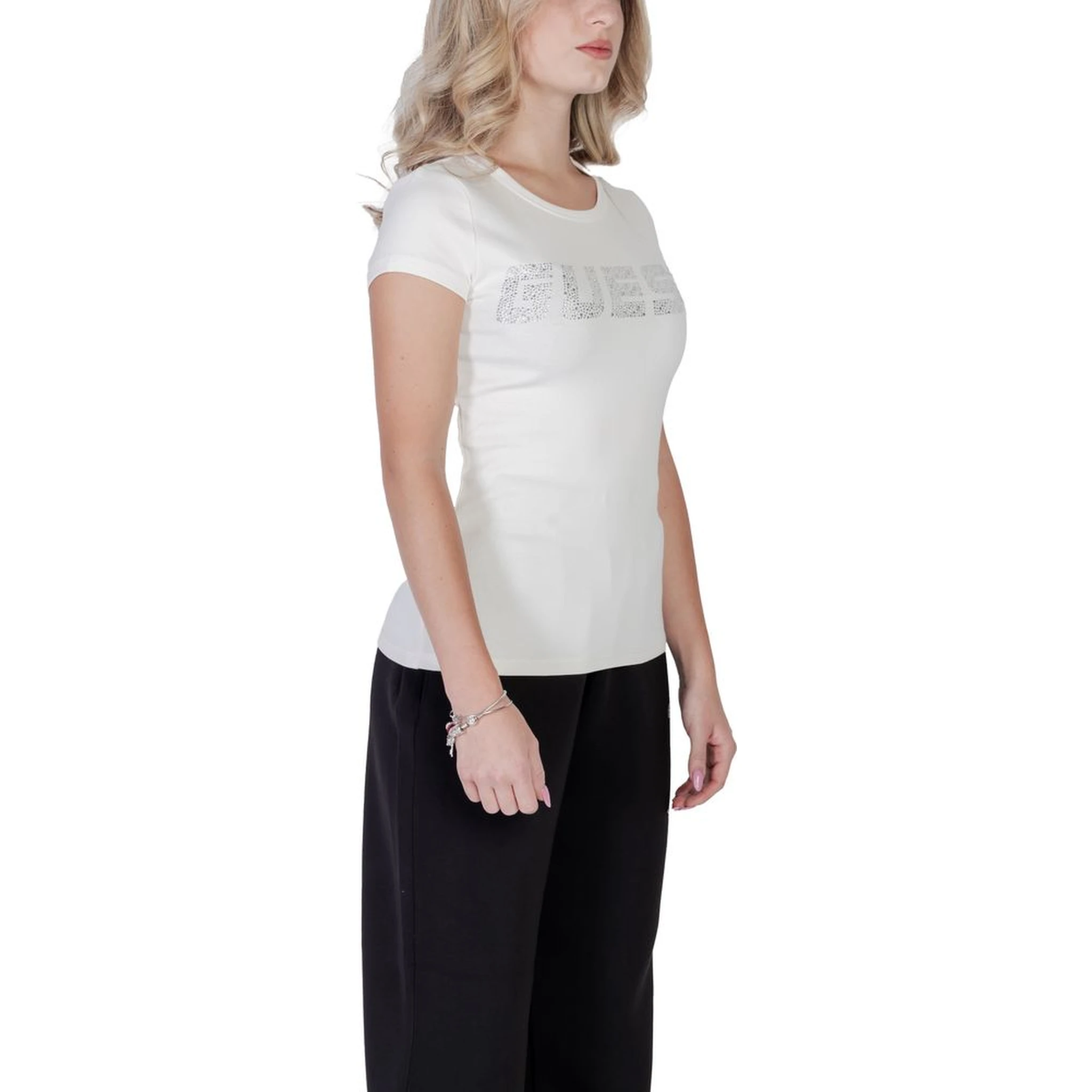 Cream Cotton T-Shirt