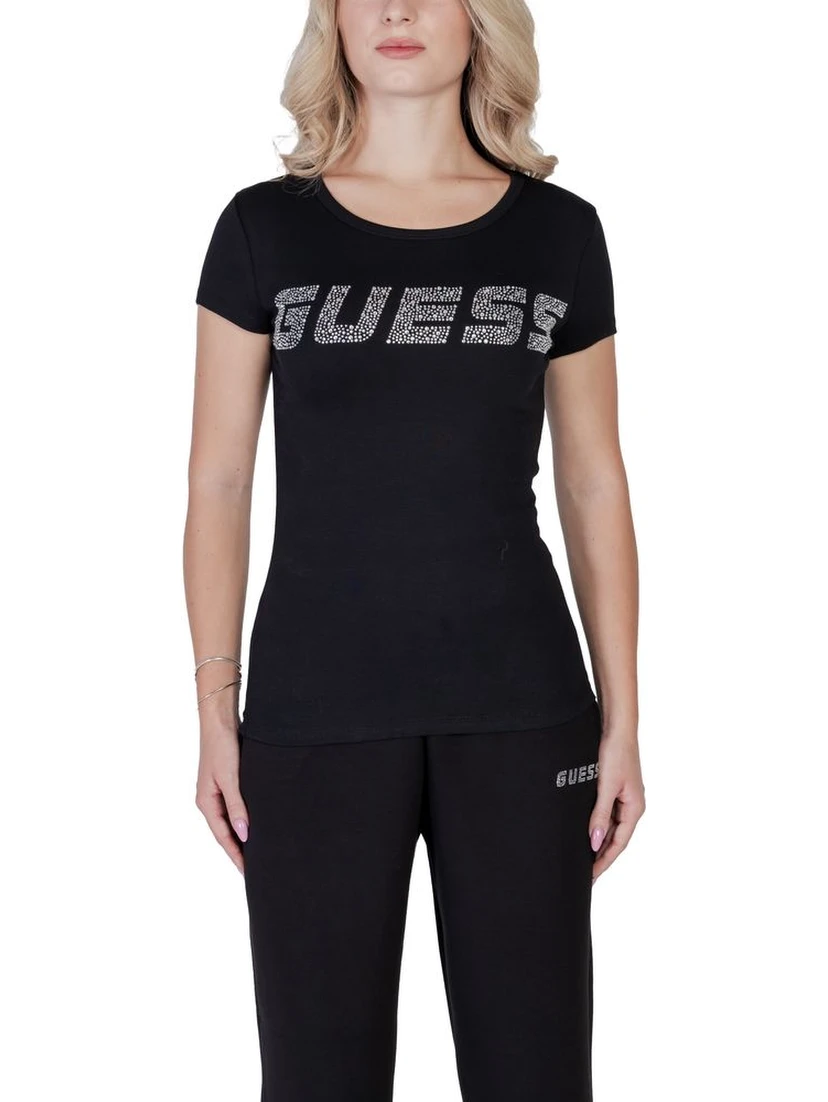 Black Cotton T-Shirt