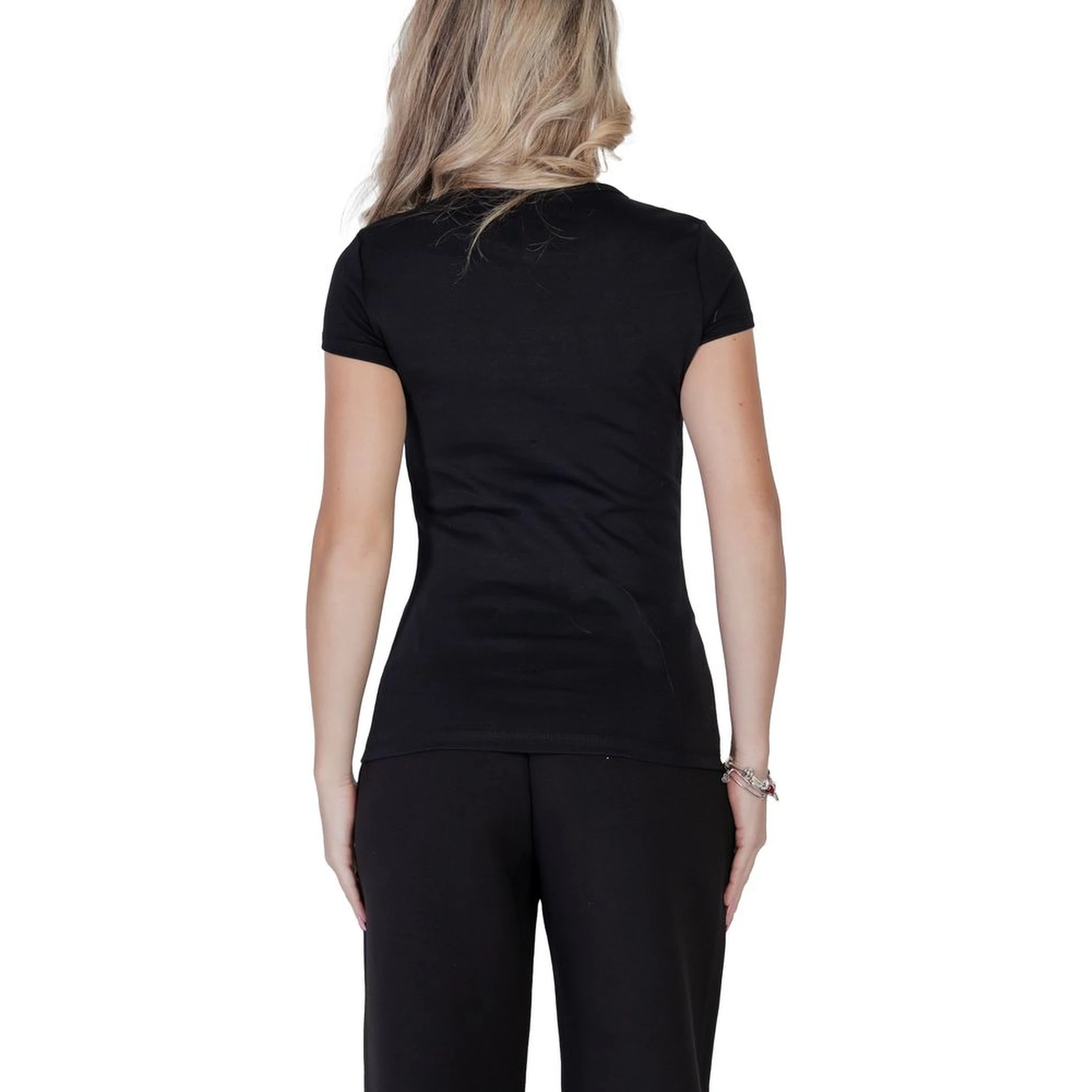 Black Cotton T-Shirt