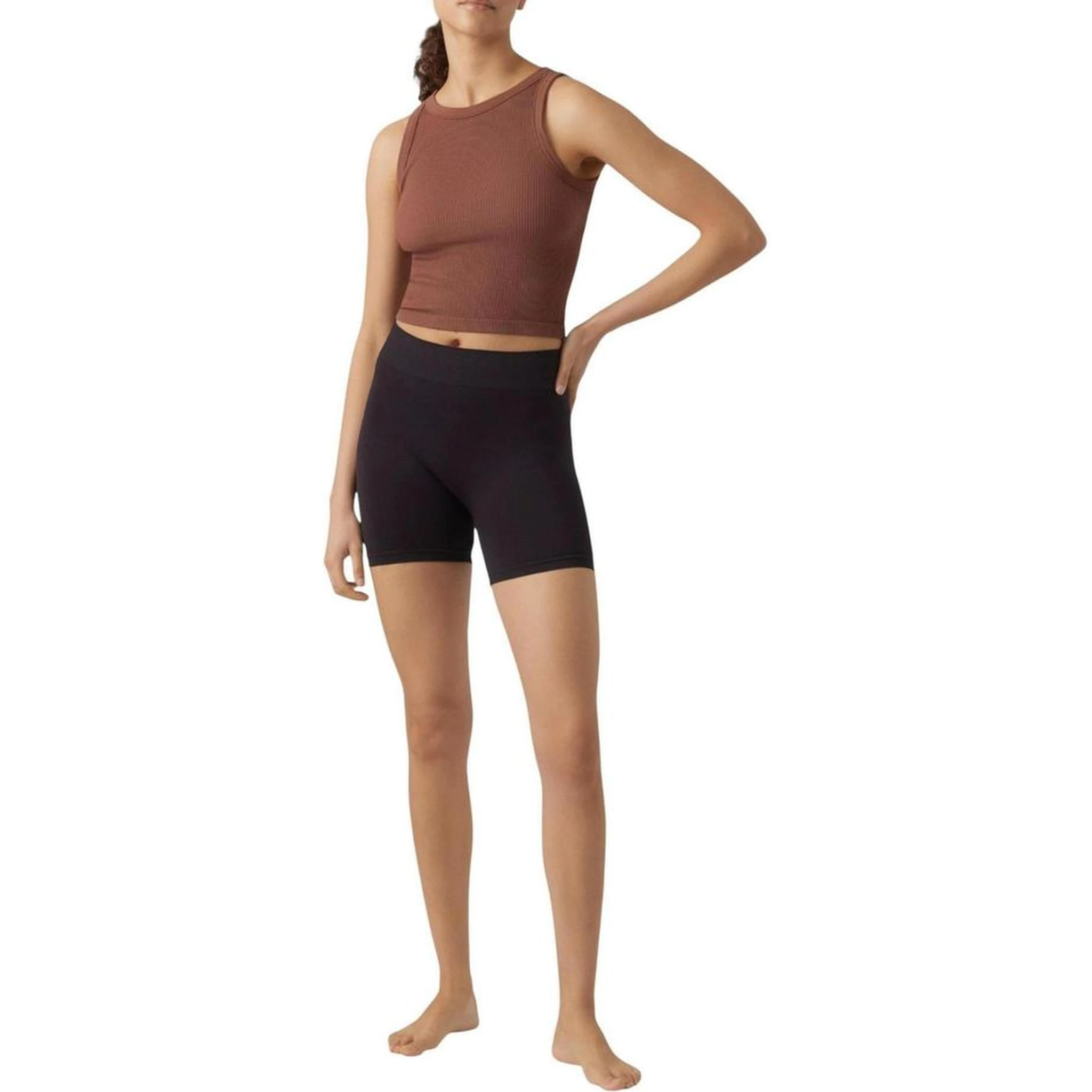 Black Polyamide Shorts