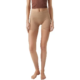 Beige Polyamide Shorts
