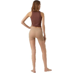 Beige Polyamide Shorts