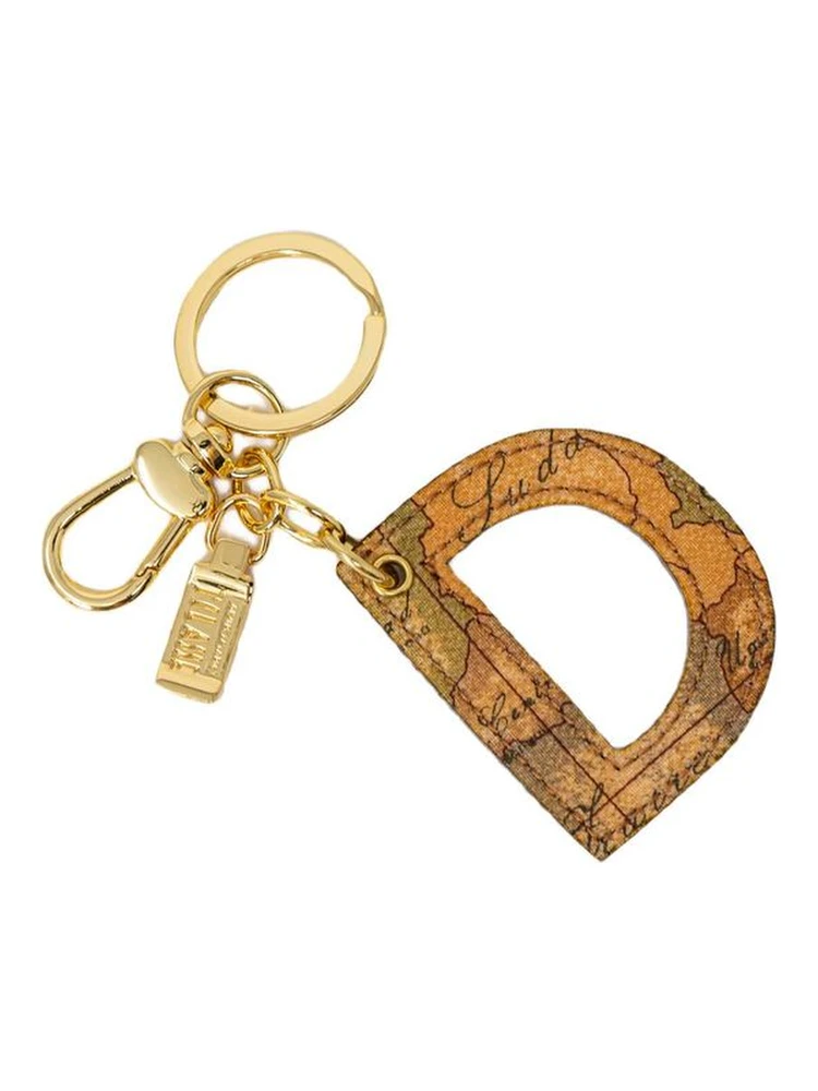Beige Leather Keychain alternative