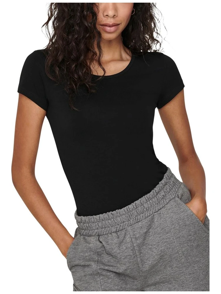 Black Cotton T-Shirt alternative