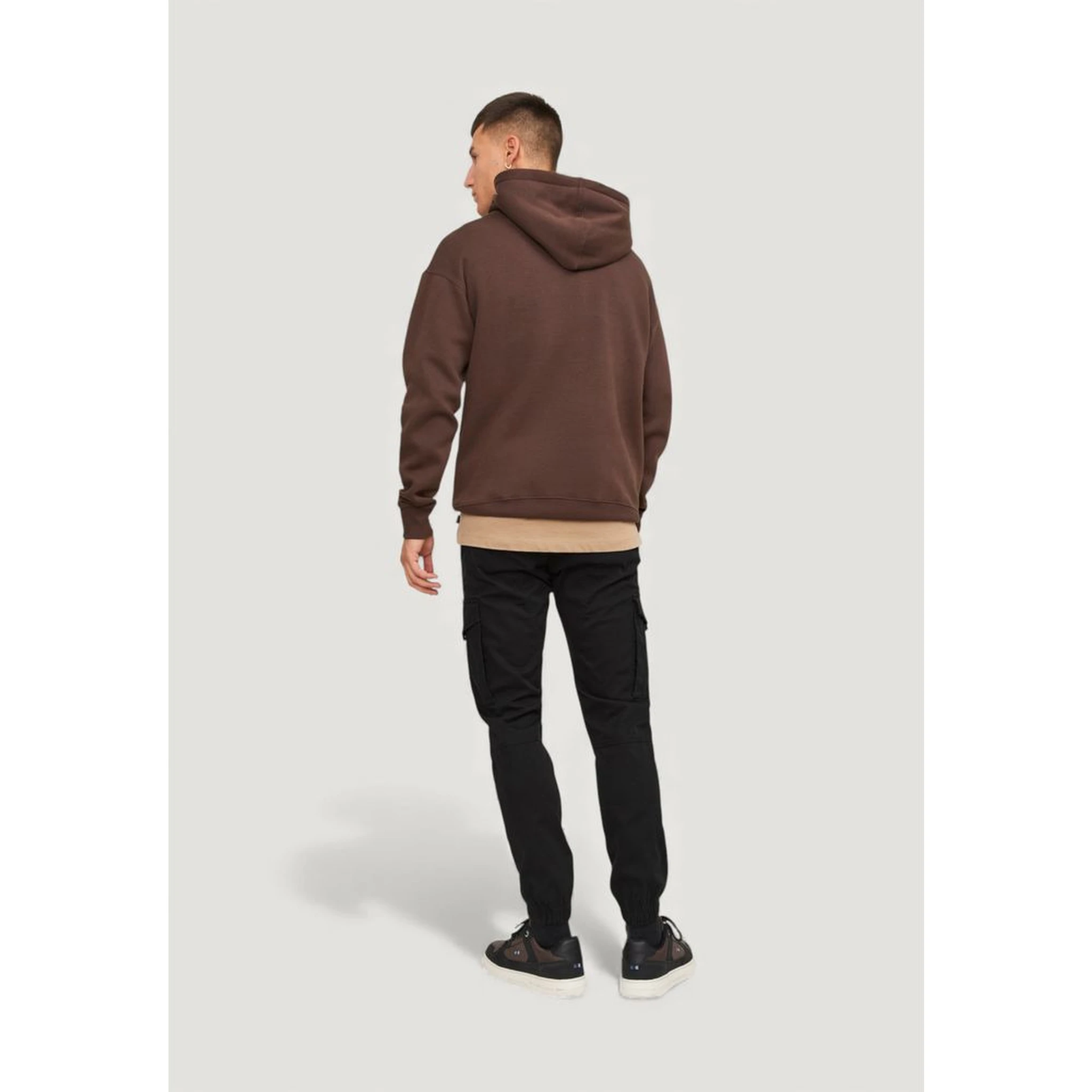 Black Cotton Skinny Pants