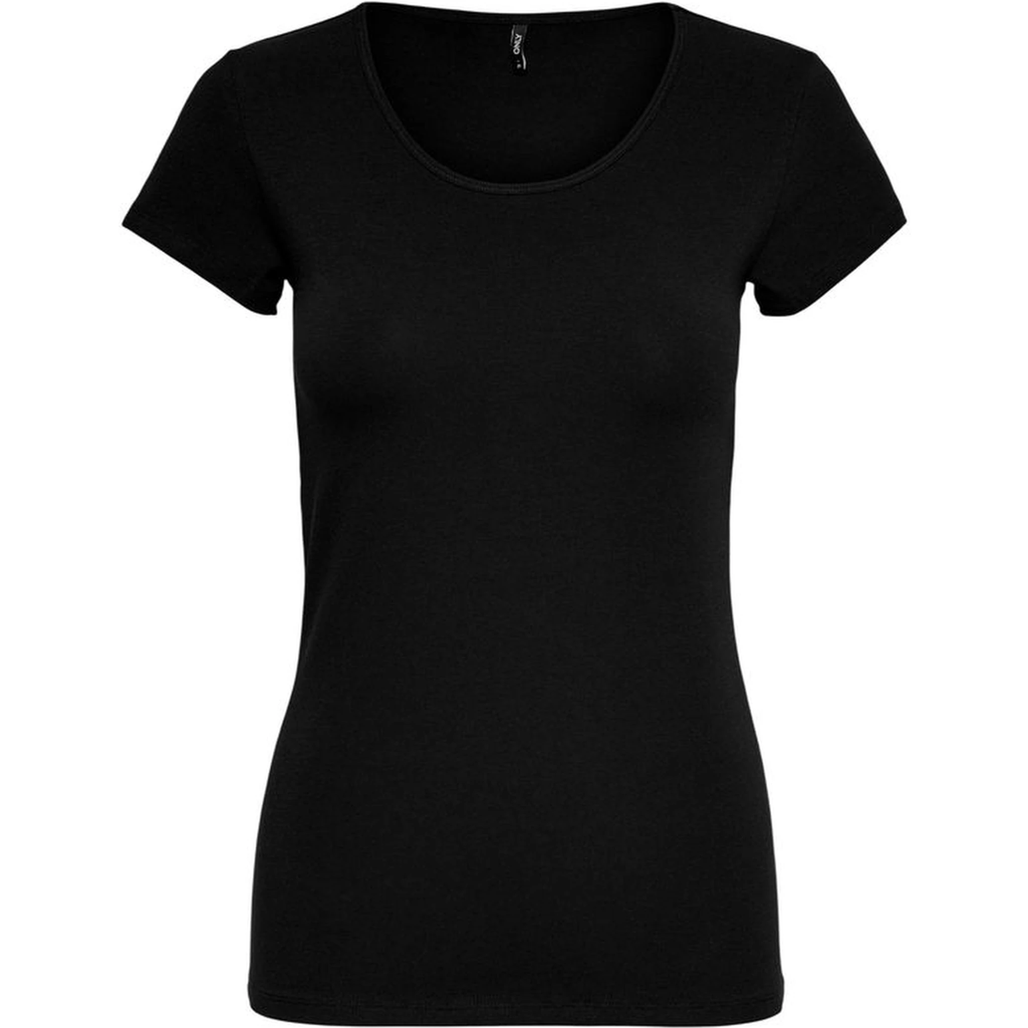 Black Cotton T-Shirt