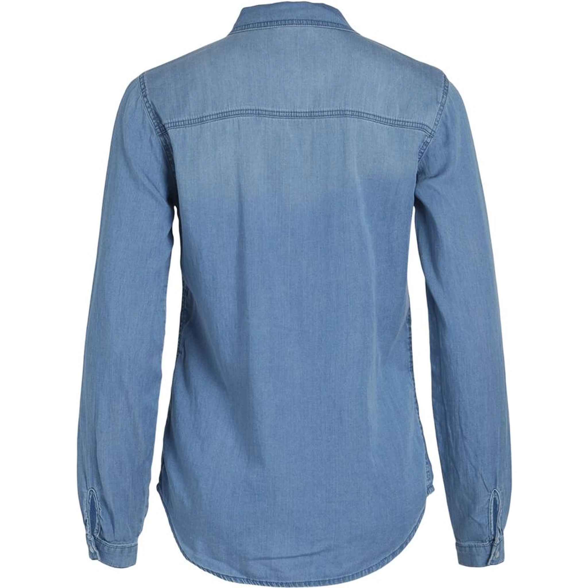 Light Blue Cotton Blouse