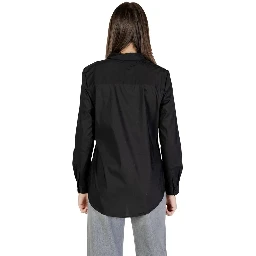 Black Cotton Blouse