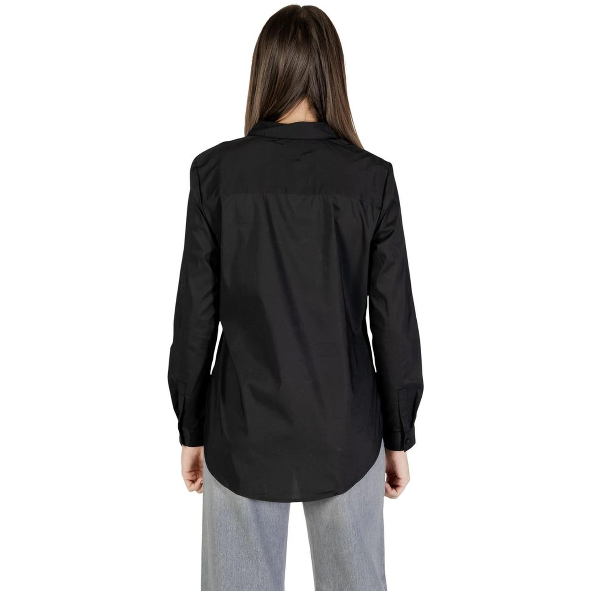 Black Cotton Blouse
