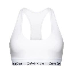 White Cotton Bra