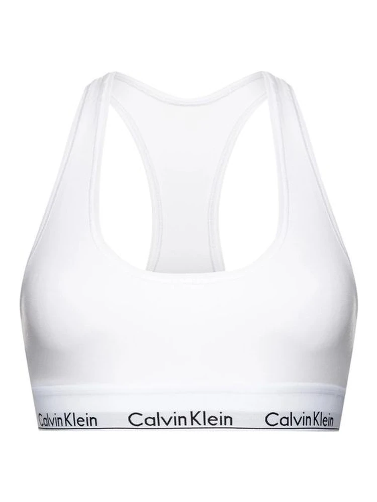 White Cotton Bra