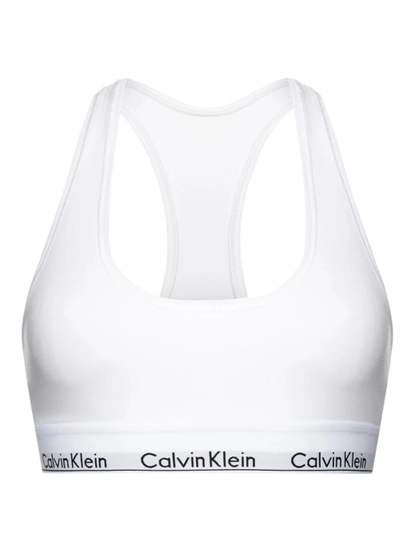 White Cotton Bra