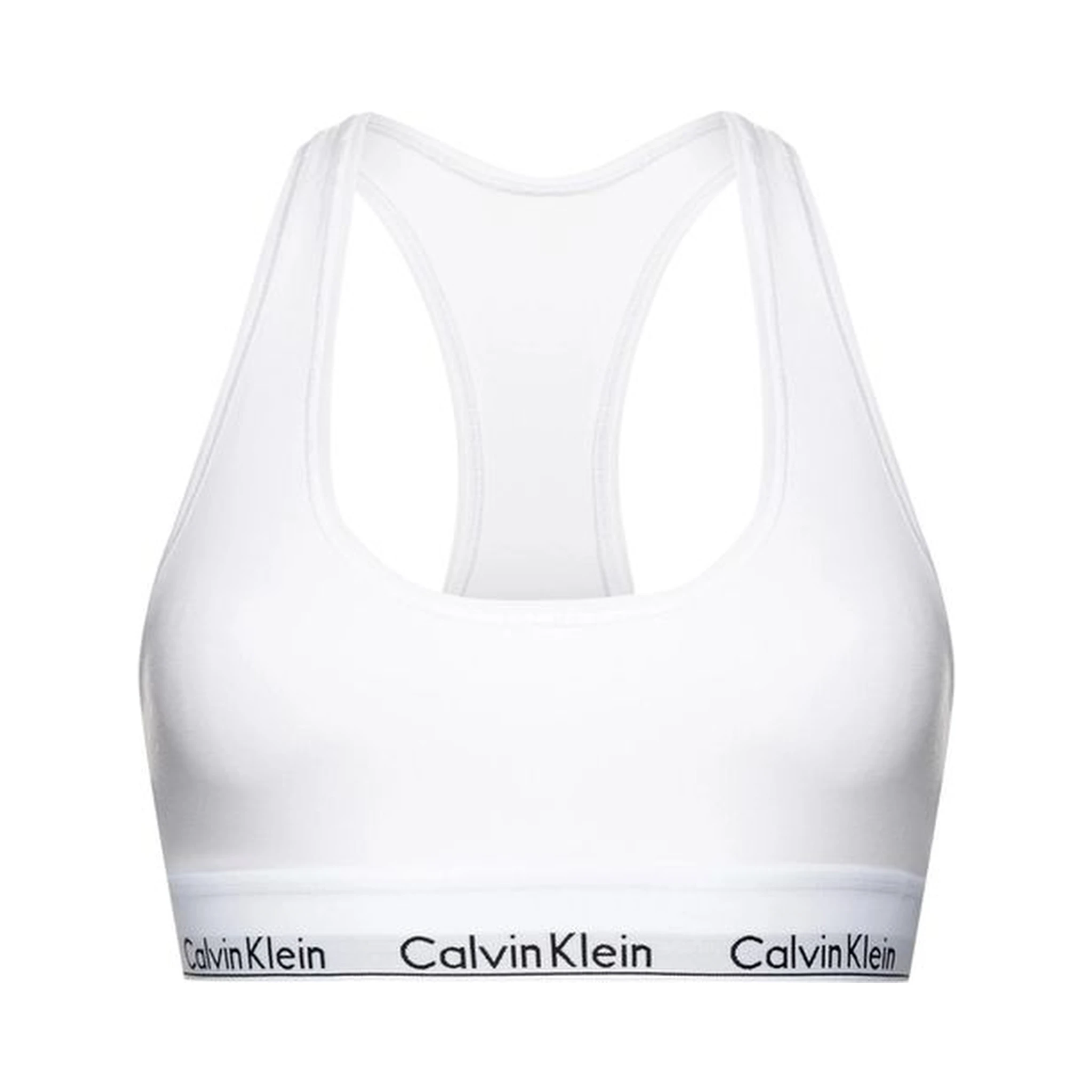 White Cotton Bra