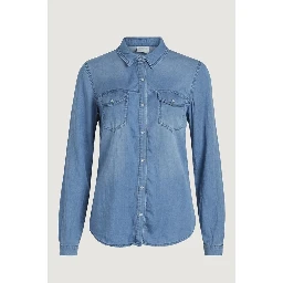 Light Blue Cotton Blouse