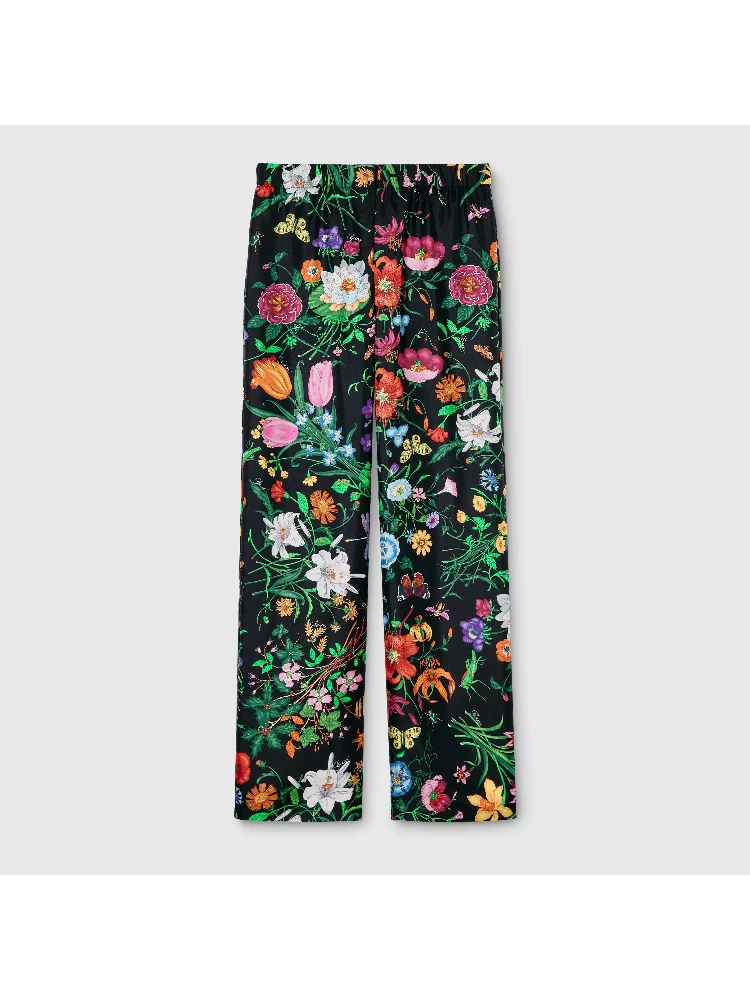 Silk pants