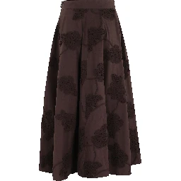 FLOWER MAXI SKIRT