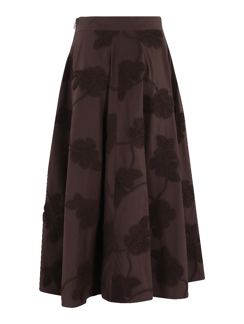 FLOWER MAXI SKIRT
