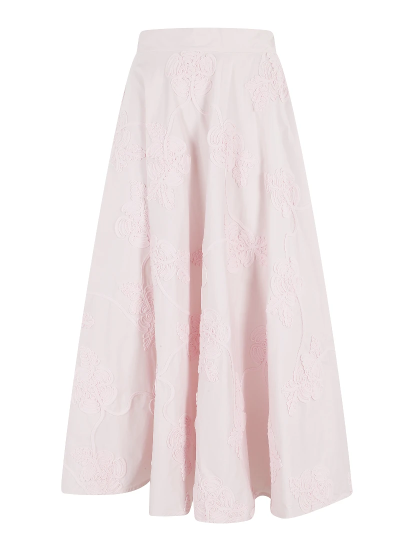 FLOWER MAXI SKIRT