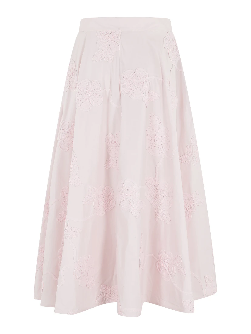 FLOWER MAXI SKIRT