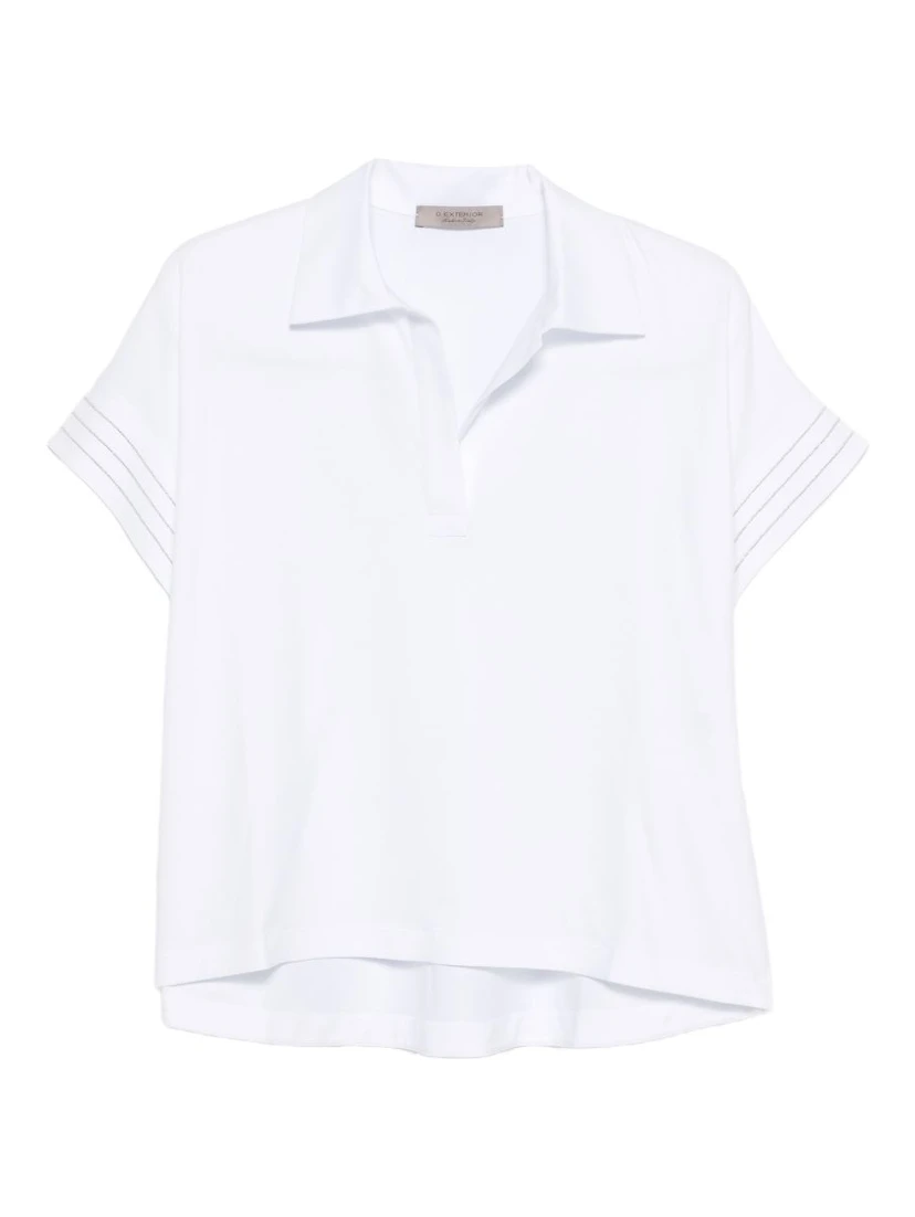 D EXTERIOR T-shirts and Polos White