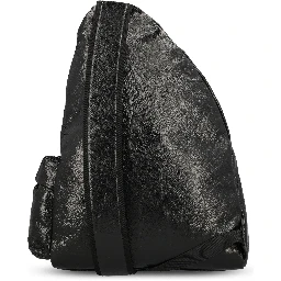 Black Arena Lambskin Explorer Backpack