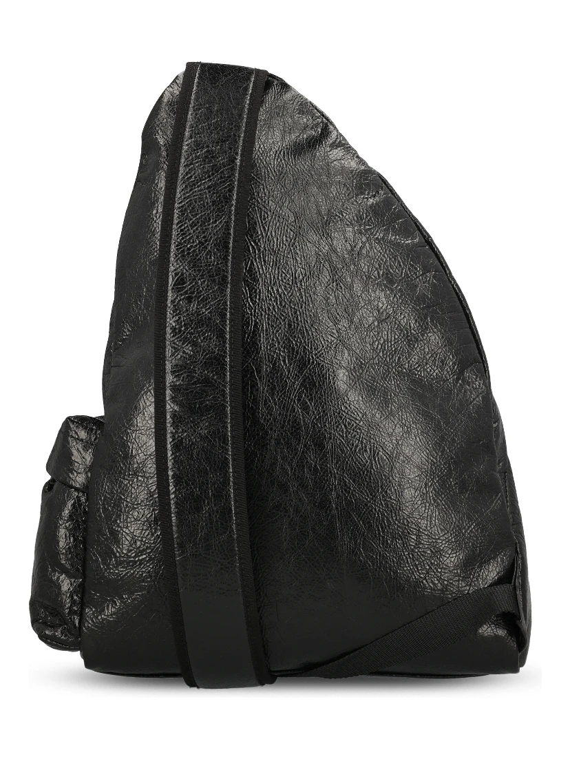 Black Arena Lambskin Explorer Backpack