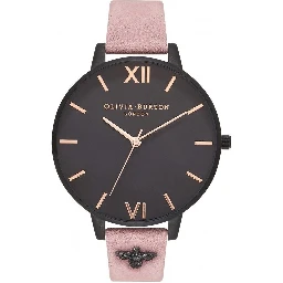 Multicolor Artificial Leather Dress Watch