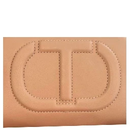 Pink Faux Leather Women Crossbody