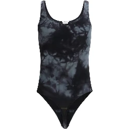 Black Cotton Bodysuit