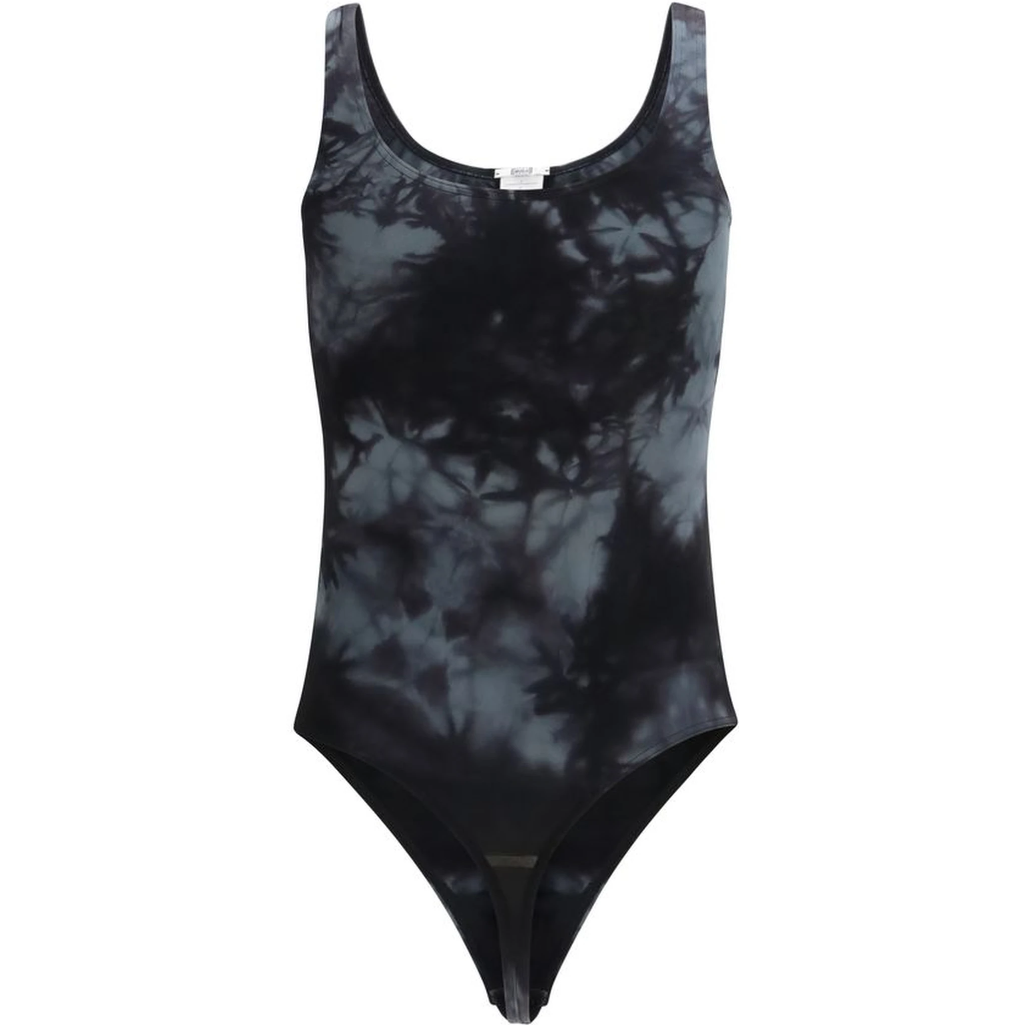 Black Cotton Bodysuit