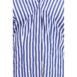 Blue Cotton Pattern Shirt