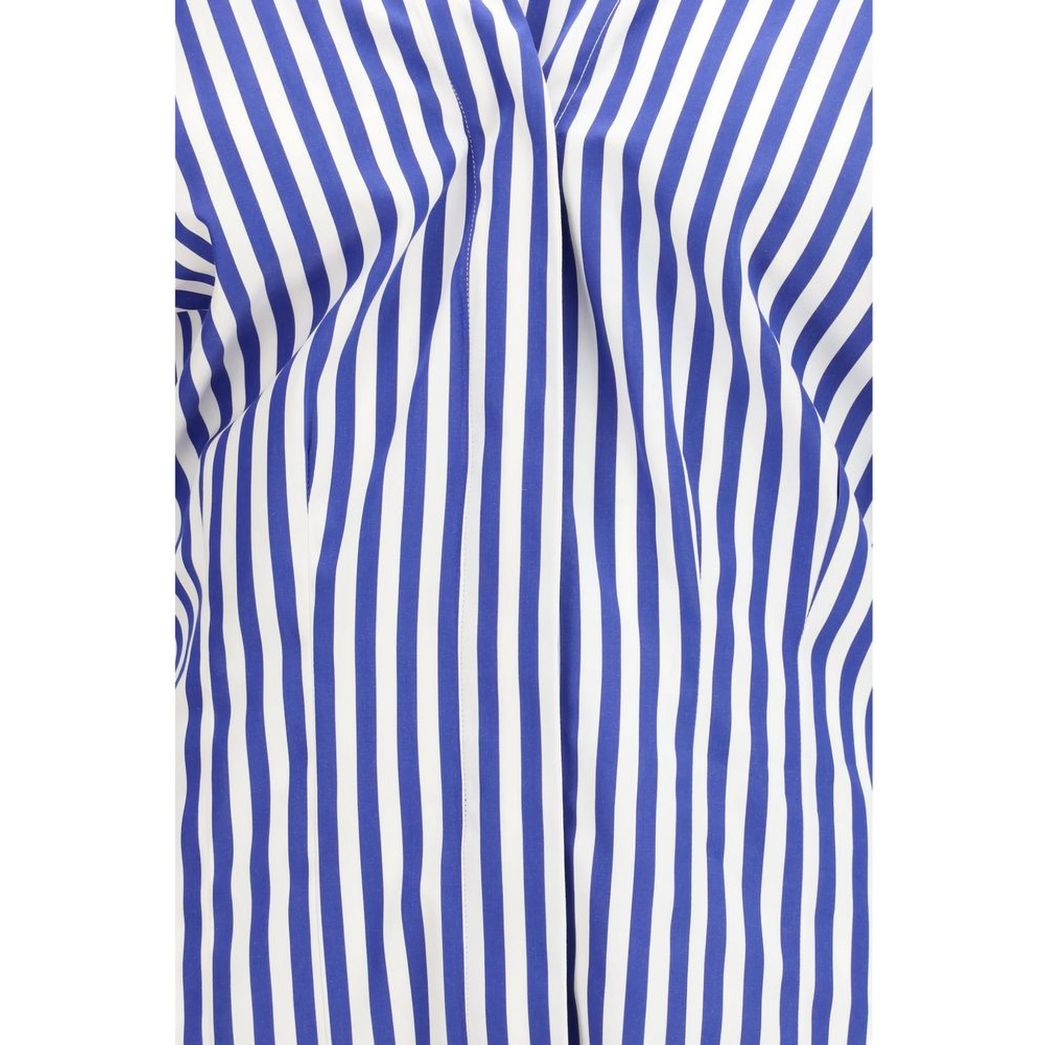 Blue Cotton Pattern Shirt