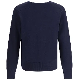 Blue Wool Cardigan