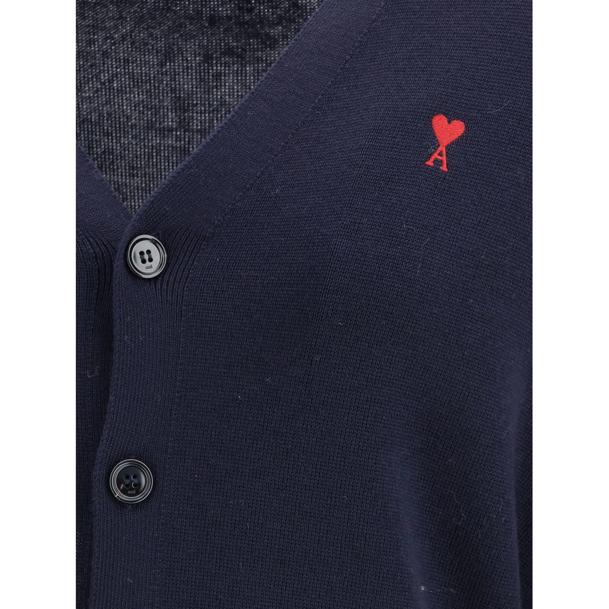 Blue Wool Cardigan